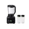 Braun Blender 3L Plastic Jug with Dry Grinder 1600W JB901AI-JB9042BK 2 Plastic Jars Stainless Steel Blades Ice Crush Function 10 Speeds With Pulse
