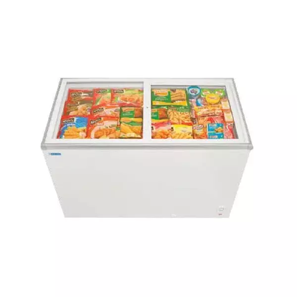 Generic Glass Top Double Door Deep Freezer 200L 1 Generic Glass Top Double Door Deep Freezer 200L