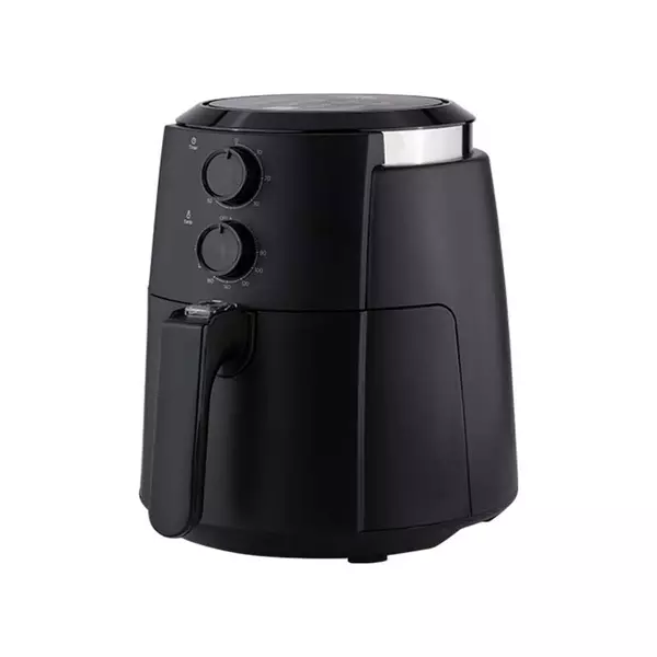Evvoli Manual Air Fryer 1500W 4L With Adjustable Temperature &Amp; High Speed Air Circulation Black Evka- Af4001Bs 1 Evvoli Manual Air Fryer 1500W 4L With Adjustable Temperature &Amp; High Speed Air Circulation Black Evka- Af4001Bs