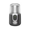 Decakila Coffee Grinder Cordless Stainless Steel Grind Blade 90w Kmcf022b safe lid protect stainless steel inner liner with usb charging line and 2 in 1 spoon and brush