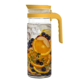 New Arrivals 19 Ocean Jug Terra Pitcher Mimosa Yellow 1390Ml – Stylish Glass Serve Pitcher For Water, Juice &Amp; Cold Beverages 3B2434901G0006