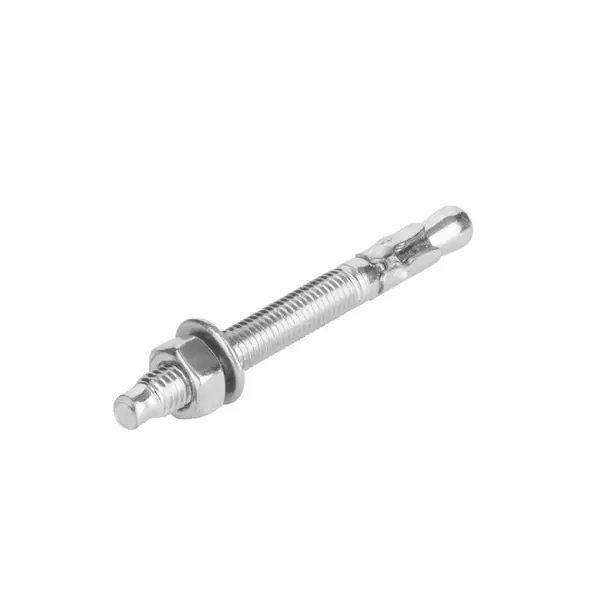 Total Galvanized Wedge Anchor 3/8&Quot;X3&Quot; Carbon Steel, Zinc Plated Finish Thwwa3831 (Pack Of 80Pcs) 1 Total Galvanized Wedge Anchor 3/8&Quot;X3&Quot; Carbon Steel, Zinc Plated Finish Thwwa3831 (Pack Of 80Pcs)