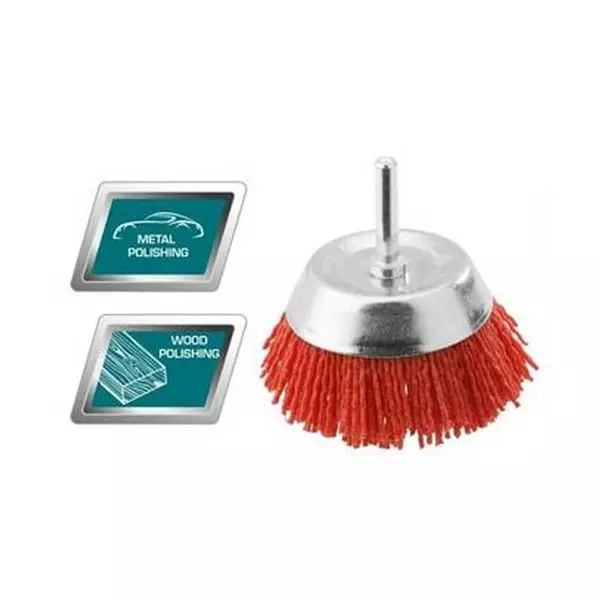 Total Wire Brush Circular 50Mm Tac33025 1 Total Wire Brush Circular 50Mm Tac33025