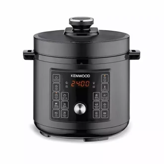 Kenwood Electric Pressure Cooker 6L 1000W 16-In-1 Multifunctional Programmable Multicooker With Safety Feature, 16 Smart Cook Programs, Manual Function For Personalised Recipes PCM90.000BK